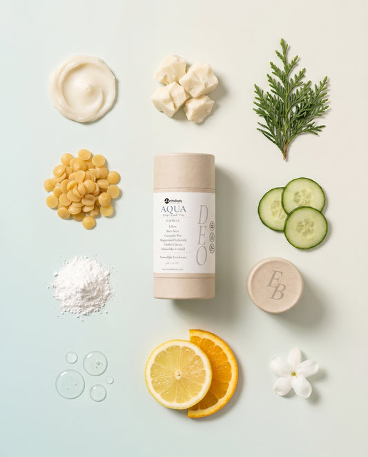 Natuurlijke deodorant zonder aluminium EarthsBody DEO Aqua