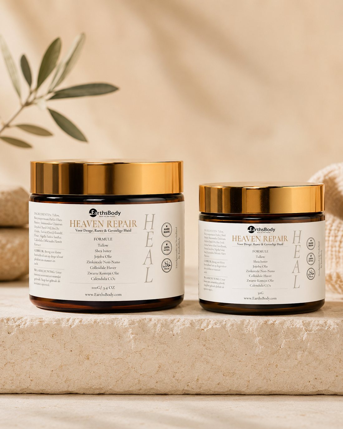 EarthsBody Heaven Repair – Crème voor Droge & Gevoelige Huid