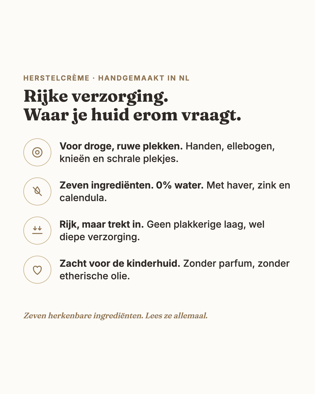 EarthsBody Heaven Repair – Crème voor Droge & Gevoelige Huid