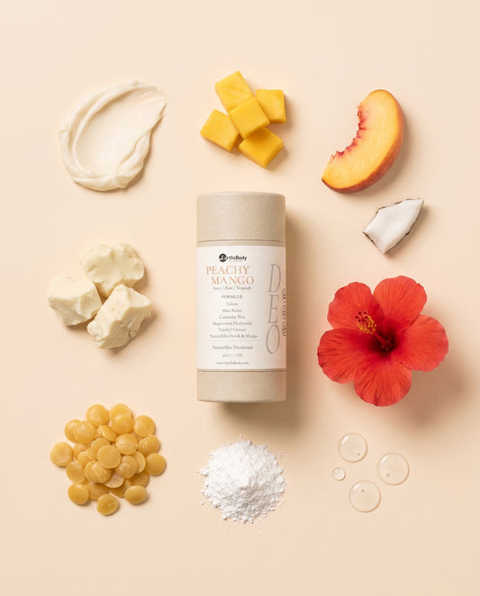 Natuurlijke deodorant Peachy Mango zonder aluminium – EarthsBody